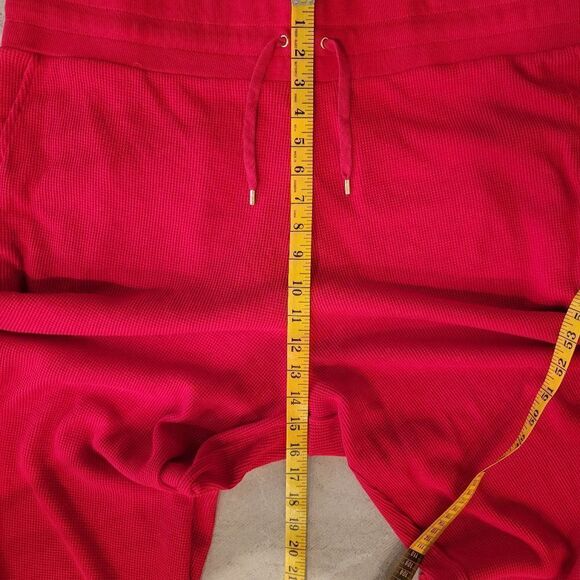 Ralph Lauren Black Label Waffle Knit Wide Leg Lounge Pants with Pockets size 2X - Picture 8 of 9